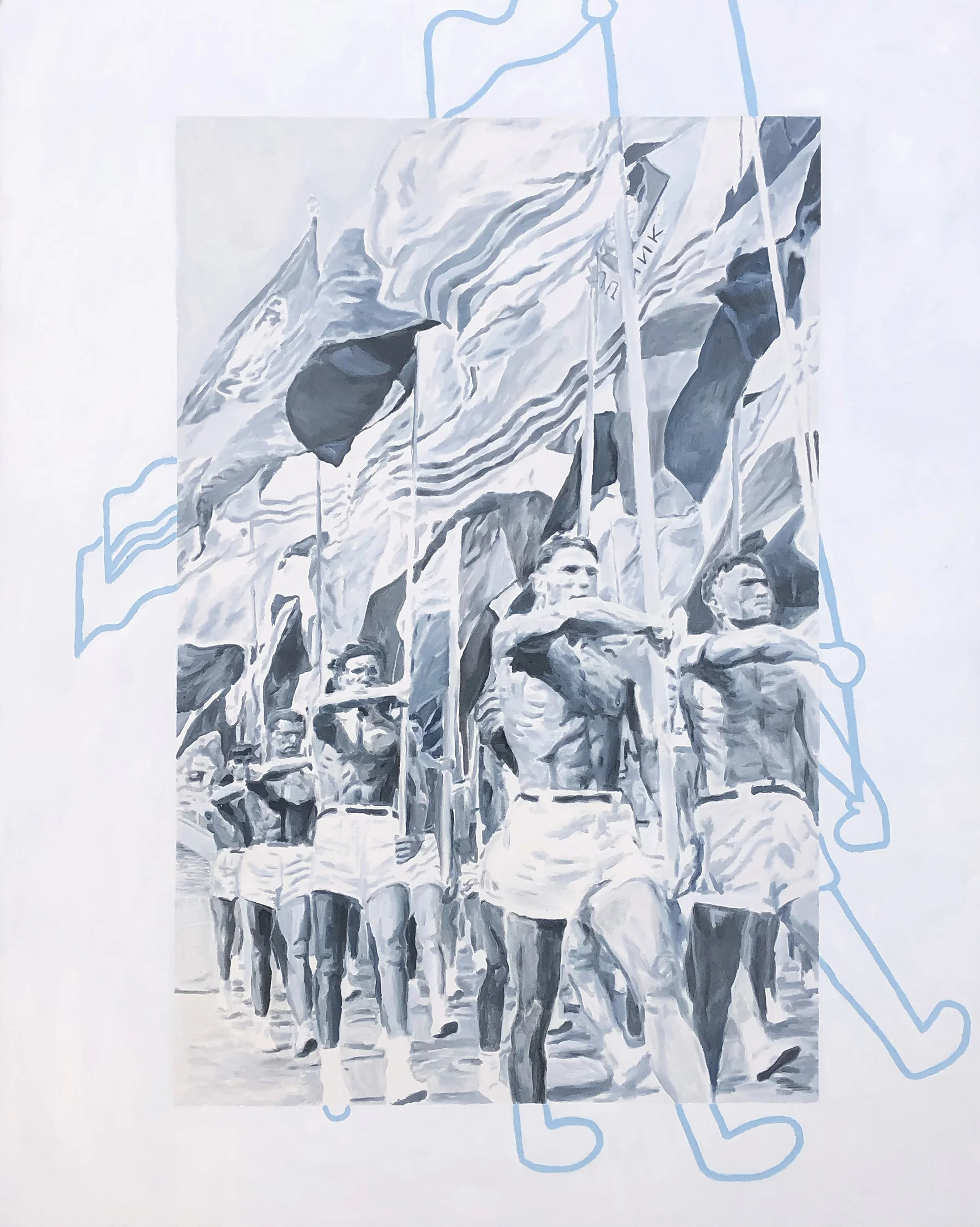 March , 2019 oil on canvas 48” x 60”