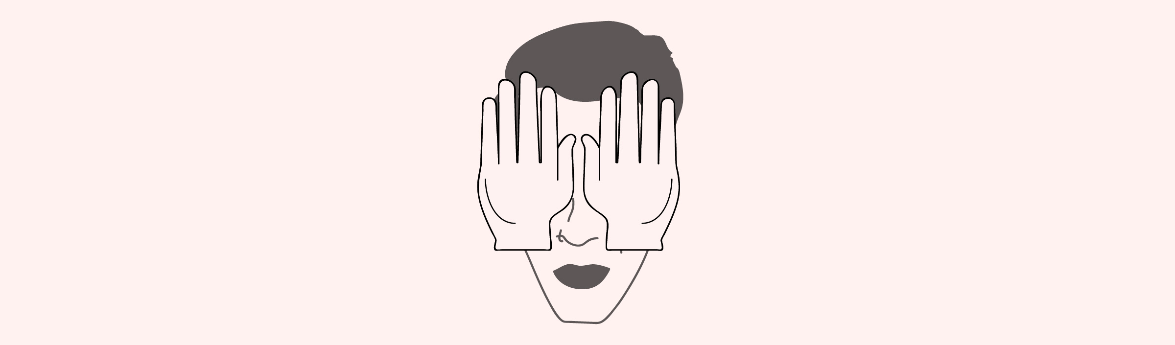 Around my eyes