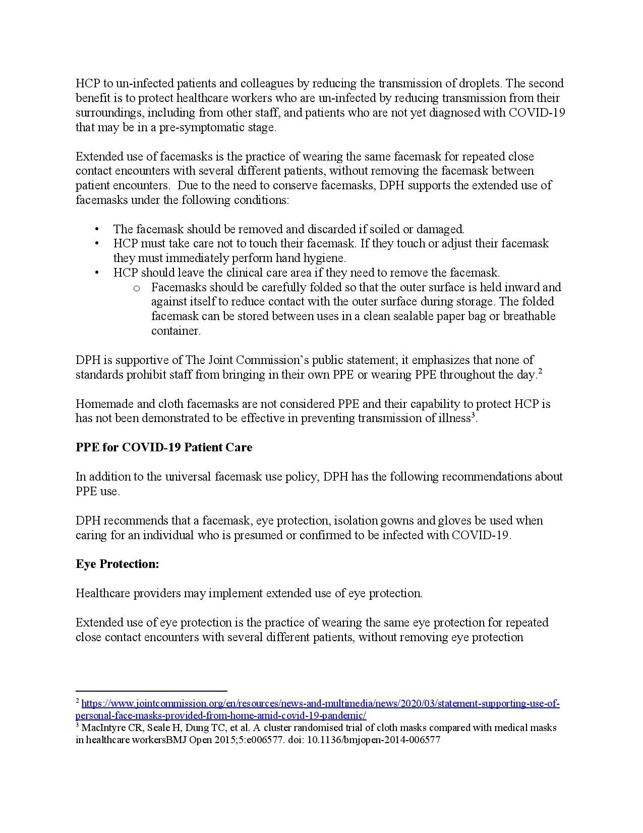 OEMS Issues Comprehensive Personal Protective Equipment (PPE) Guidance