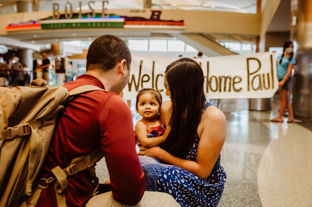 Welcome Home.

Whether you come home to a hangar, a big crowd, in uniform, in civies, with a large group, or a civilian airport, you are part of our community. Your sacrifice and service are important. Your family is deserving of all the support. 

T