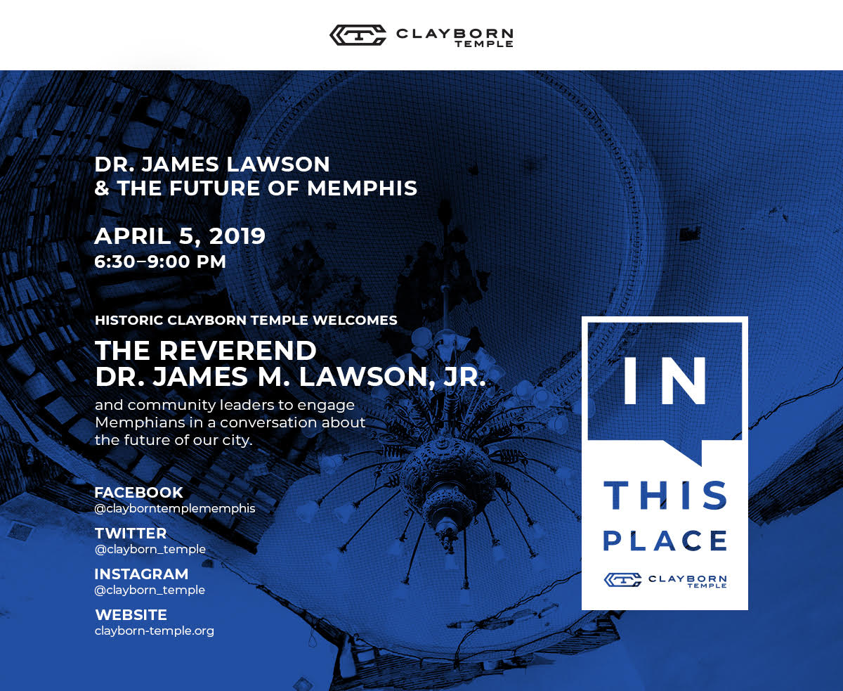 In This Place Speaker Series: Dr. James Lawson &amp; the Future of Memphis