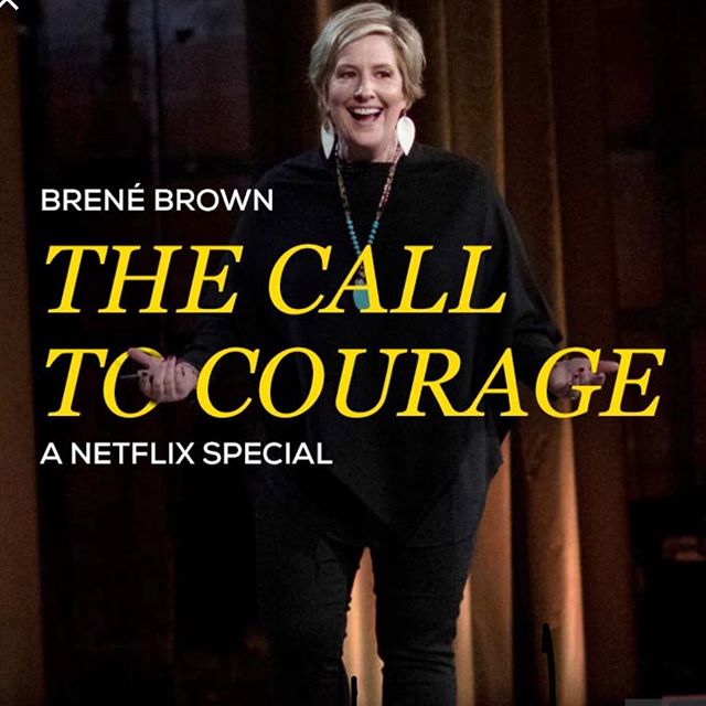 A MUST SEE.  #courage #vulnerability #shame #rolemodel thank you @melissawoodhealth for pointing out this special.  #netflix