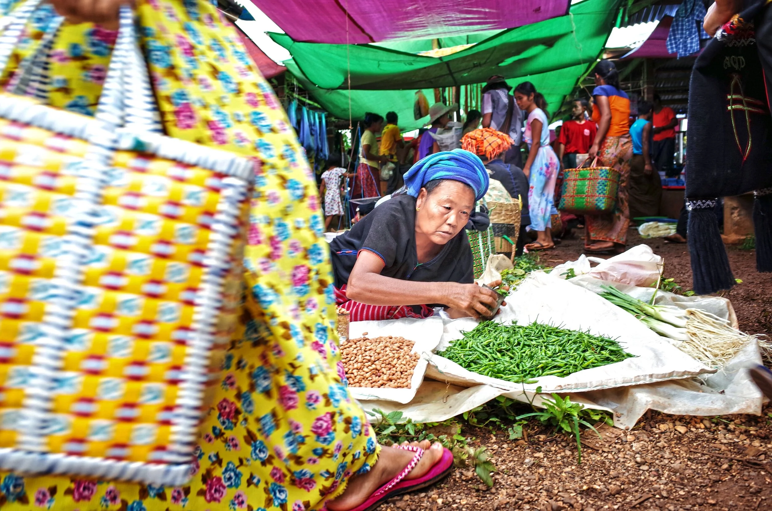 The Spice Market- Inle Lake, Myanmar
