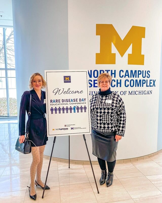 Piper: Care about rare! On Friday my girl had the privilege to speak at the University of Michigan&rsquo;s Rare Disease Day Conference and CME Event on the patient panel. The panel was filled with incredible advocates including @shannon.burkoth and @