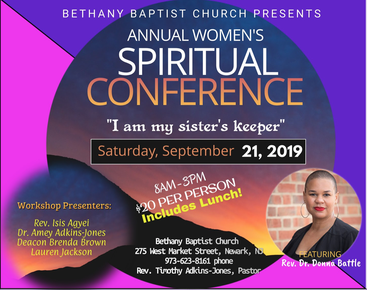 Bethany Baptist Church (Newark): Women's Conference 2019