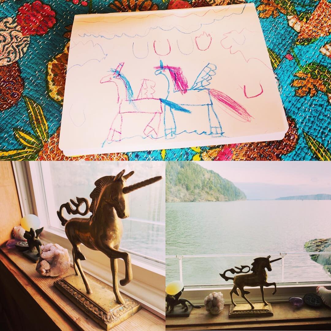 It was unicorns abound several days ago at the centre in Cowichan bay,&hellip; Do you believe in magic? #neuroplasticity #ProdigyMovement #AnatBanielMethod #neuromovement #ToLoveIsToBeHappyWith #sittingontheheels #moshe #KidsBeyondLimits #MoveIntoLif
