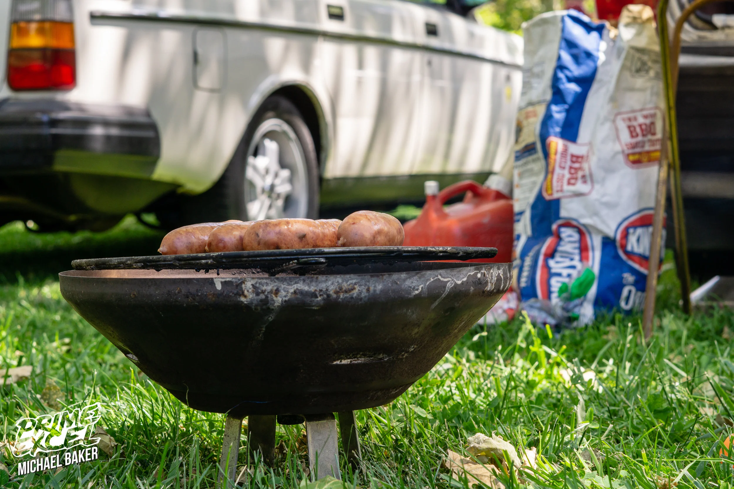 One guy in particular always brings his grill and enough sausages to share.