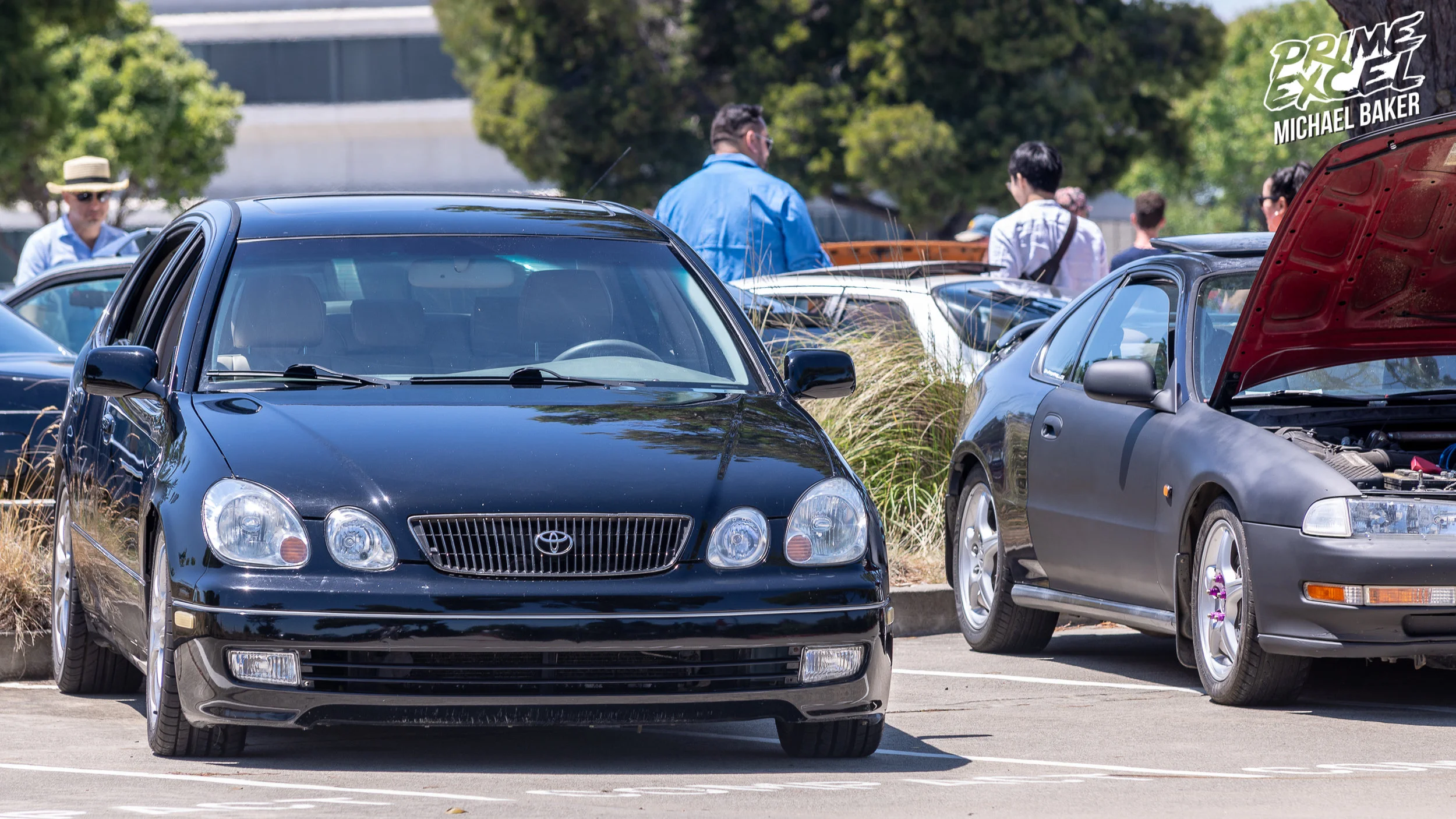 One of the newer cars at the show, a 1998 Lexus GS400. This generation of GS was built until 2005.