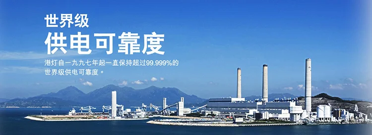 香港电灯有限公司(港灯)于1889年1月24日注册成立,1890年12月开始向港岛供电。港灯最初为香港岛部分地区供电,包括中环商业区的电街灯。首家电厂为湾仔发电厂,位于湾仔星街,初期发电量100千瓦。 1922年,港灯开始为在港岛北部行走的电车供应电力。 1968年,港灯在鸭脷洲兴建全电脑化的发电厂,采用燃油发电。该发电厂于1981年落成,发电量1061兆瓦。 1978年9月,港府正式批准港灯在南丫岛兴建更大规模的发电厂,该发电厂兴建计划分三期进行。 1981年,港灯被香港置地控股有限公司收购。 1983年,香港前途问题未决,加上利率高企,当时负债累累的香港置地控股有限公司把港灯以低价出售给李嘉诚旗下的和记黄埔。 1984年,南丫发电厂第一期完成,包括三台250兆瓦的燃煤发电机组和附属设施,以及整个发电厂用作处理和储存燃油和燃煤的设备。 1989年12月,鸭脷洲发电厂正式停止运作。 1991年,南丫发电厂第二期完成,包括三台采用半户外式燃煤锅炉的350兆瓦发电机组、一台55兆瓦燃气轮机和六台125兆瓦燃气轮机。 1997年,南丫发电厂第三期完成,第三期工程包括两台350兆瓦的燃煤发电机组。同年7月,港灯的系统控制中心正式启用,该系统控制中心位于鸭脷洲电灯大楼,全日24小时监控整个供电系统。 2006年,为支持再生能源发展及保护环境,港灯在南丫岛大岭兴建香港首座风力发电站(南丫风采发电站),设有800千瓦风力发电涡轮机。同年,南丫发电厂的扩建工程于电厂以南的填海土地上发展,共可兴建6台以天然气为燃料的联合循环机组。第一台335兆瓦的燃气机组于2006年7月并网,采用来自澳洲的液化天然气,经位于深圳的天然气接收站气化后,透过全长92公里的海底气体管道输送到电厂。 2010年7月,为使用更多可再生能源,南丫发电厂启用一个550千瓦的太阳能发电系统,并于2013年3月扩建至1兆瓦,令电厂的总装机容量增加至3737兆瓦。 2013年,港灯被整合至港灯电力投资有限公司(港灯-SS)。 2014年1月6日,李嘉诚旗下的电能实业分拆港灯-SS上市的议案获逾99%的股东支持通过。 2014年1月29日,港灯-SS在香港联交所正式挂牌上市。 盈利模式