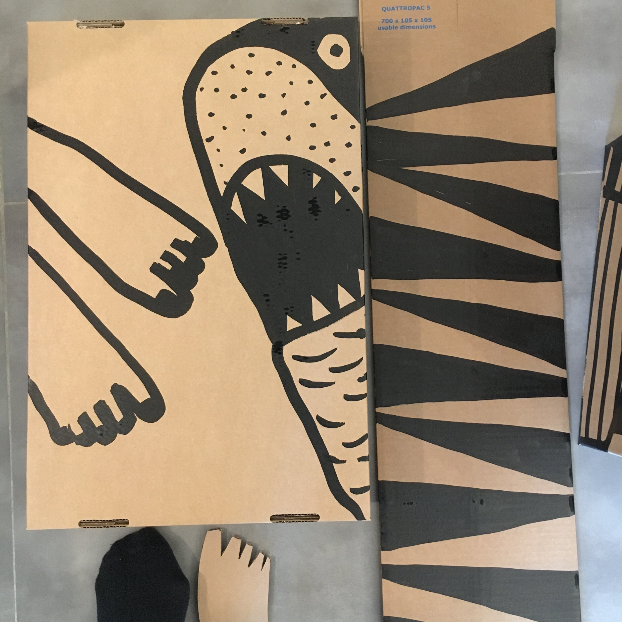 BOXED DRAWINGS — SARAH CORYNEN