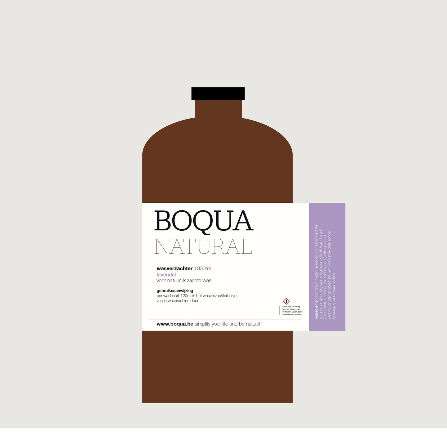 Whoop Whoop! Almost weekend, time for your laundry 😊! Since 2018 I am in charge of the graphics and illustrations for Boqua Natural, a range of natural cleaning products, developed &amp; handmade by Bibi Diabokua. Made in Belgium.
@boquanatural 
The