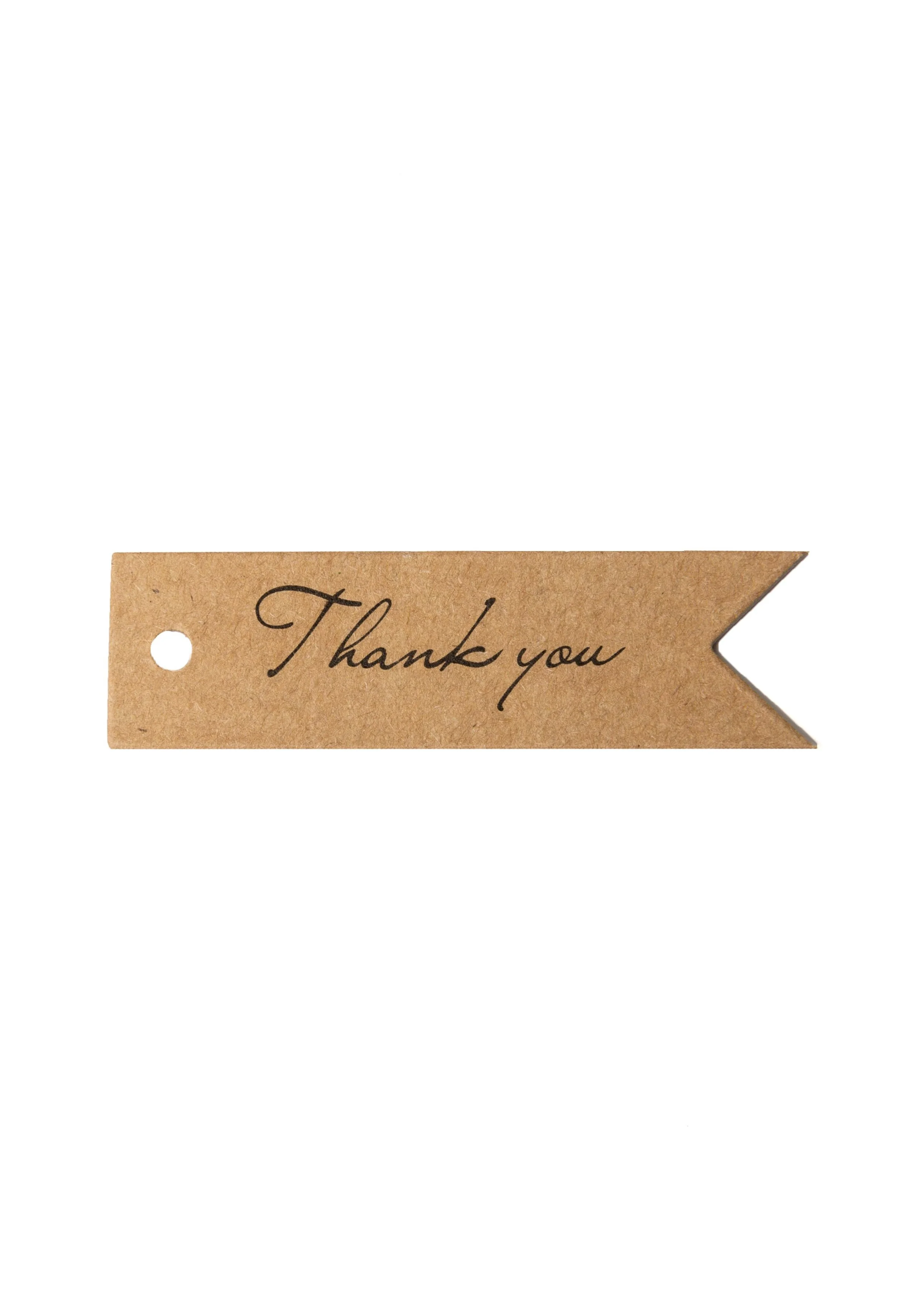 KRAFT THANK YOU TAGS