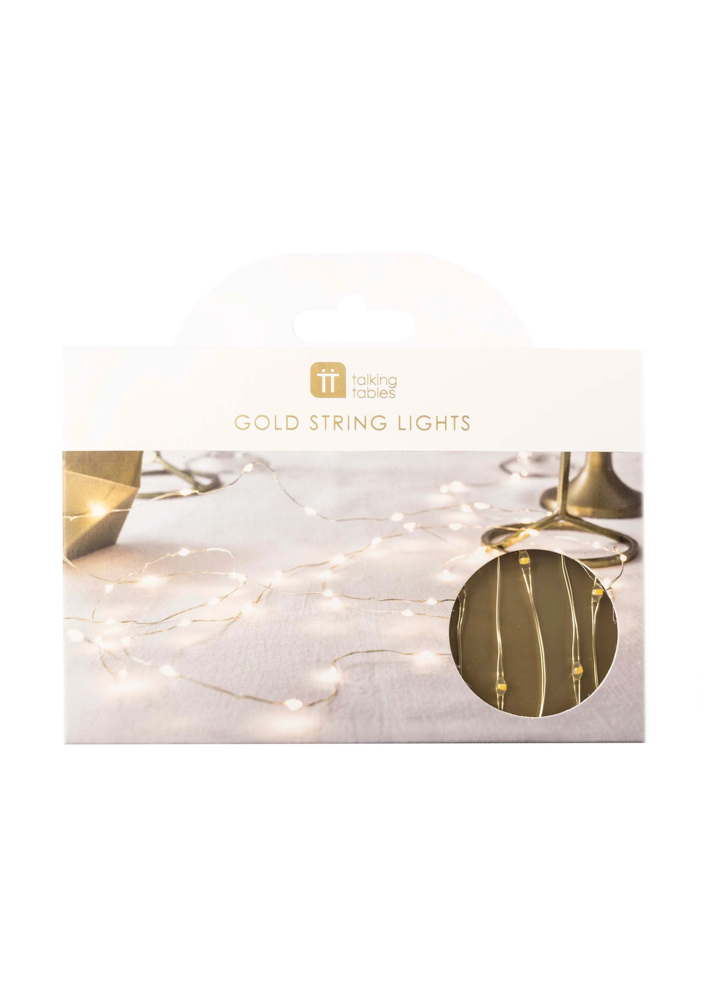 GOLD STRING LED TABLE LIGHTS