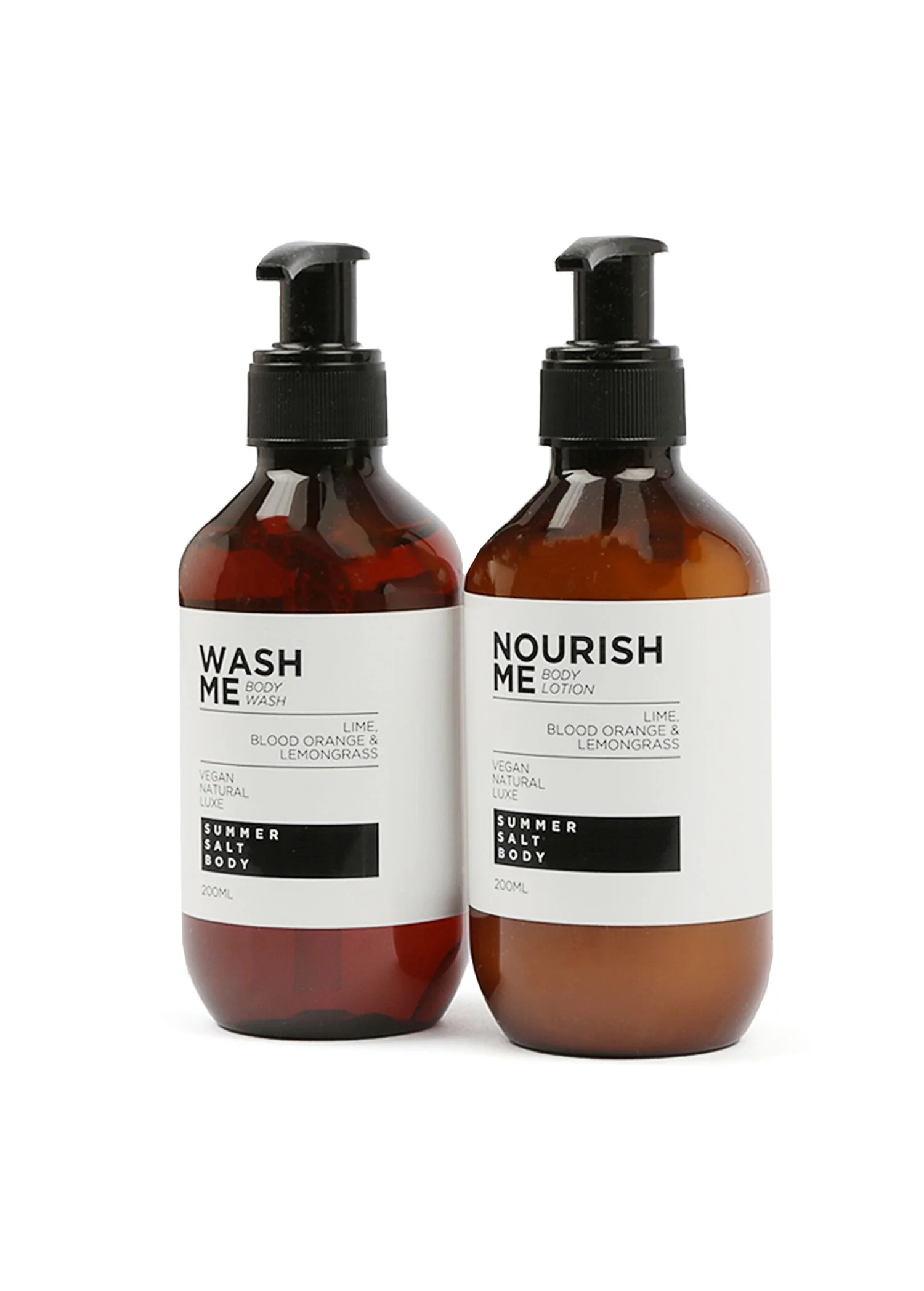 WASH + NOURISH BUNDLE - BODY WASH + LOTION