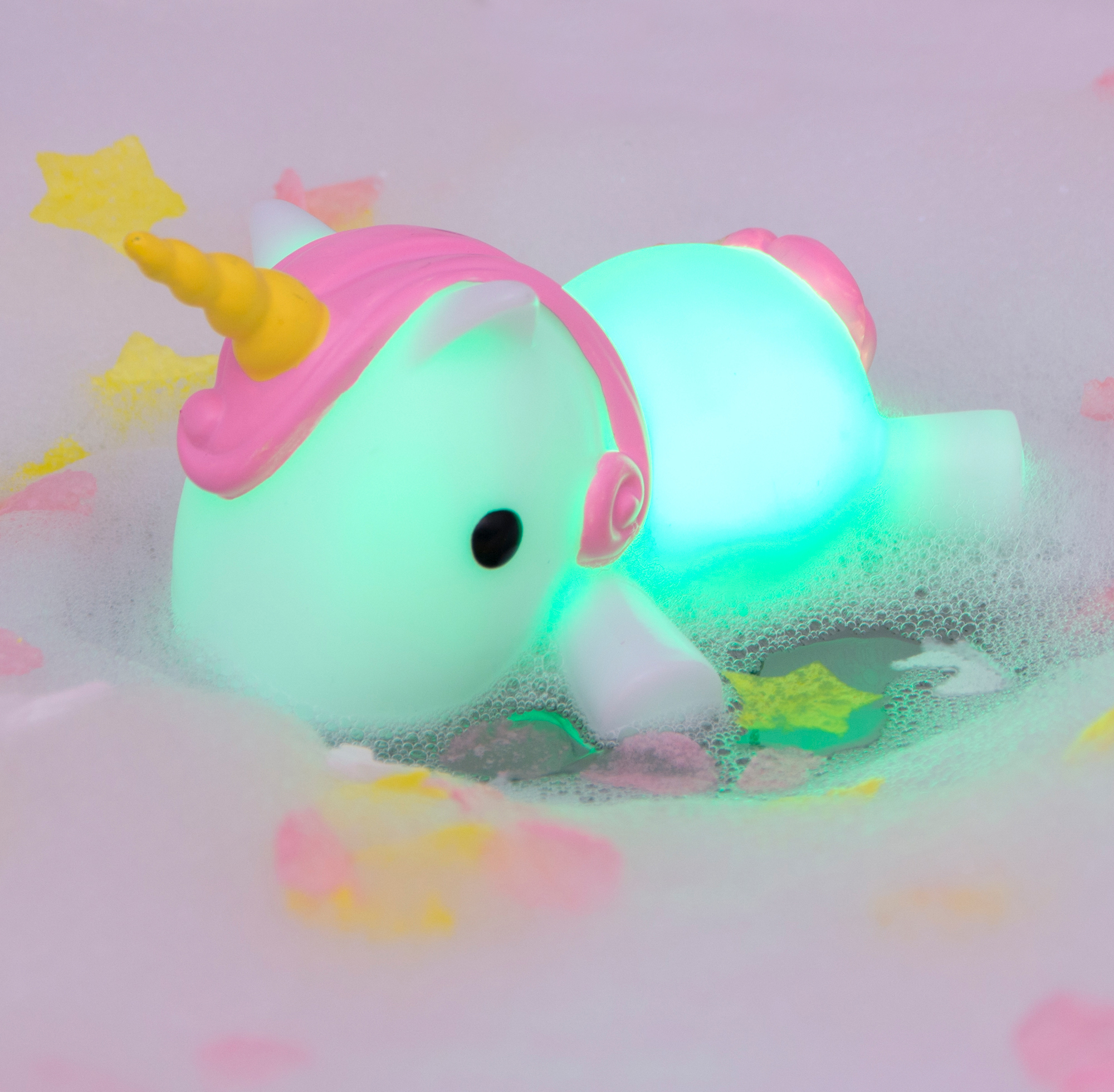 Unicorn Bath Plug Mood Green.jpg