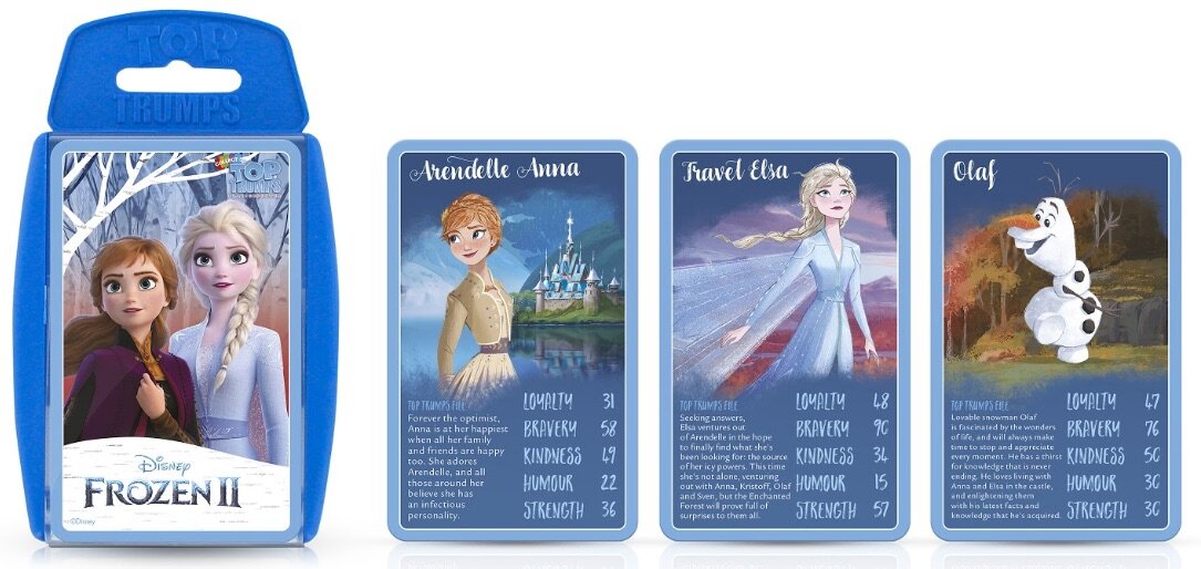 Disney Frozen II Top Trumps Game of Match