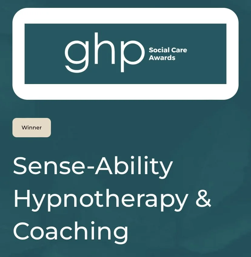 Global Health & Pharma Magazine  Award for Sense-Ability Hypnotherapy & Coaching