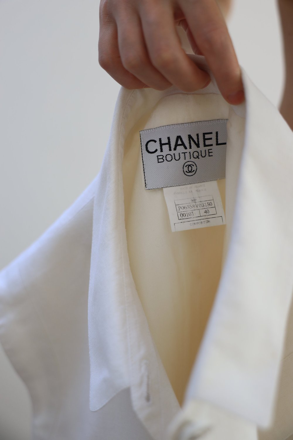 Chanel 2000s Rare Pile Terrycloth Sweatshirt · INTO