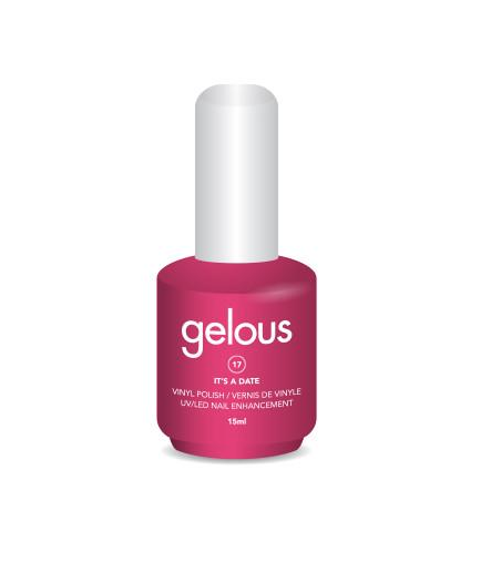 GELOUS VINYL POLISH # 17 IT'S A DATE 15ML