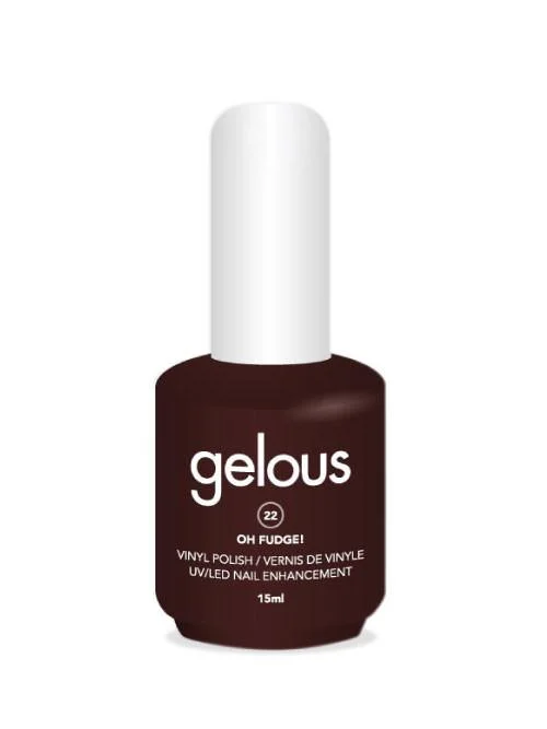 GELOUS VINYL POLISH # 22 OH FUDGE 15ML