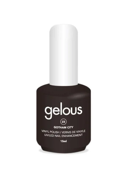 GELOUS VINYL POLISH # 23 GOTHAM CITY 15ML