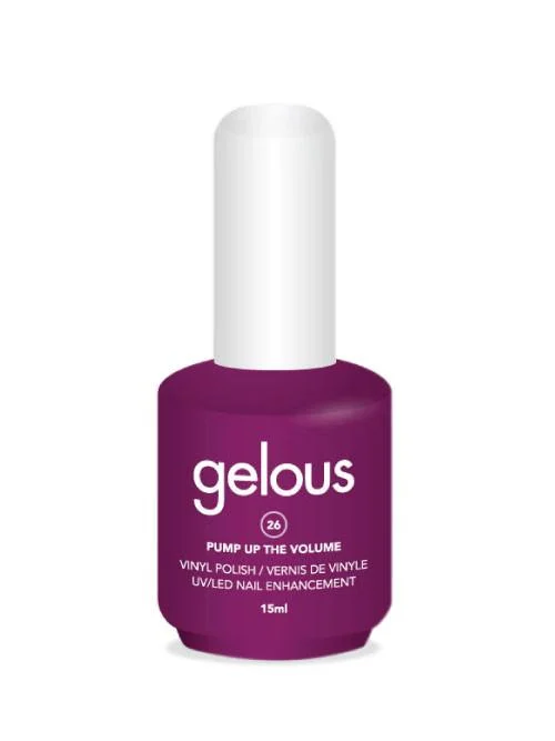 GELOUS VINYL POLISH # 26 PUMP UP THE VOLUME 15ML