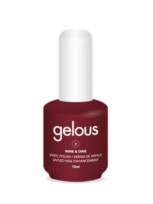GELOUS VINYL POLISH # 3 WINE & DINE 15ML