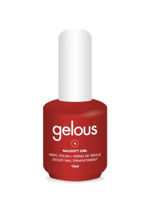 GELOUS VINYL POLISH # 4 NAUGHTY GIRL 15ML