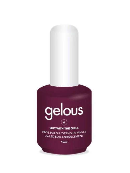 GELOUS VINYL POLISH # 6 OUT WITH THE GIRLS 15ML