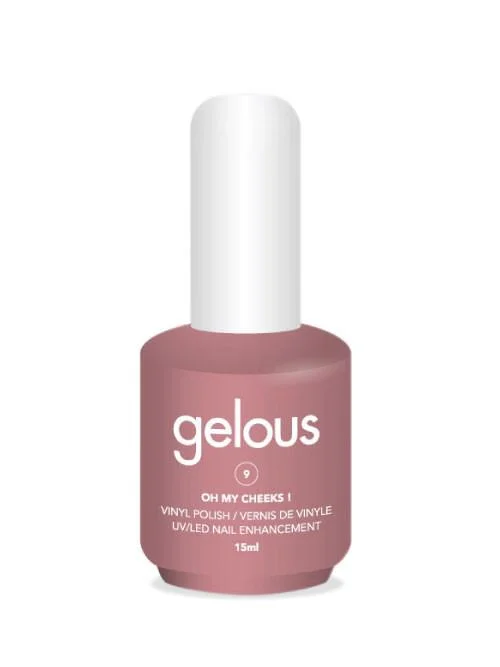 GELOUS VINYL POLISH # 9 OH MY CHEEKS! 15ML