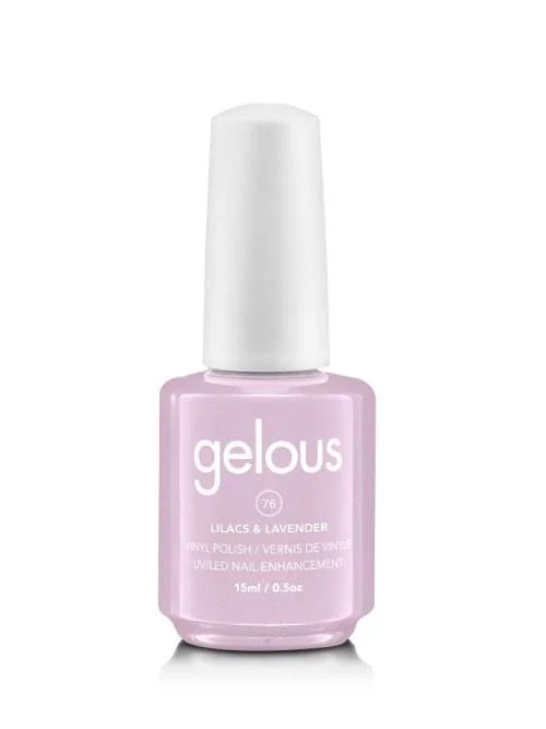 GELOUS VINYL POLISH #76 LILACS & LAVENDER 15ML