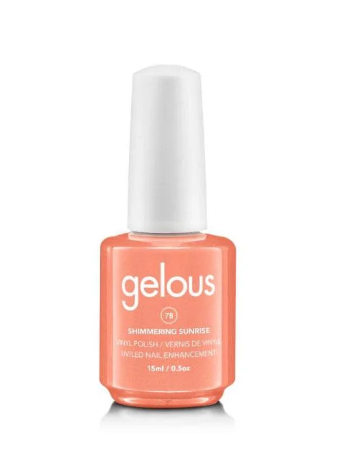 GELOUS VINYL POLISH #78 SHIMMERING SUNRISE 15ML