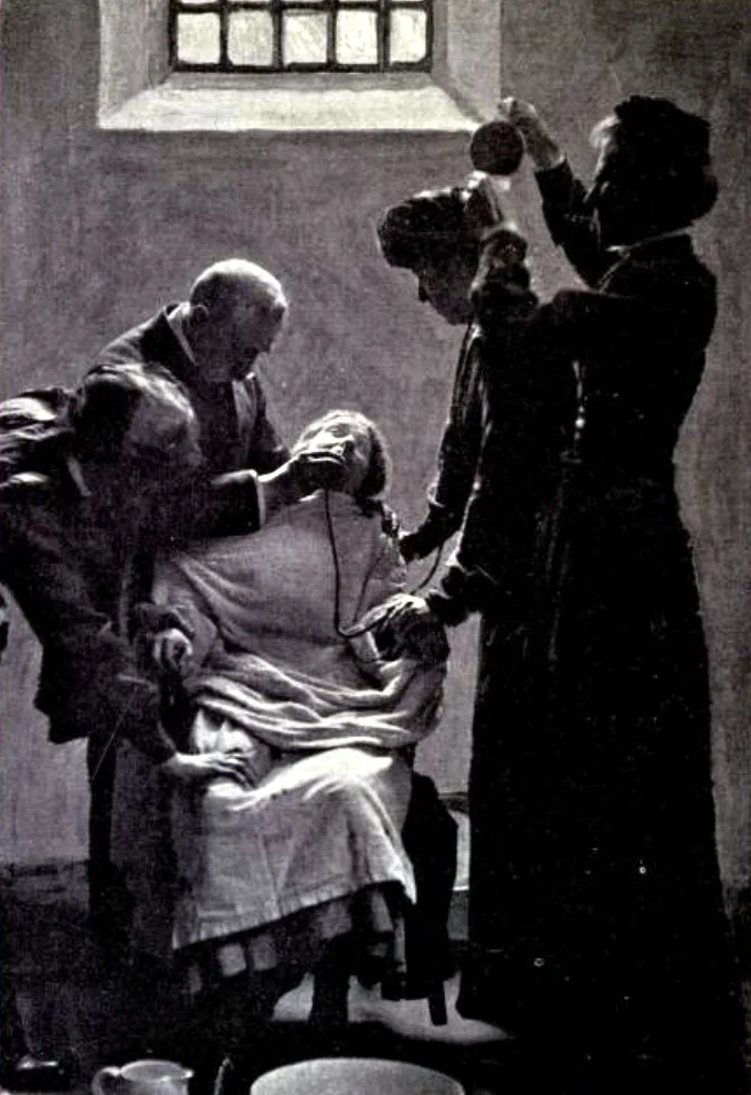 From Sylvia Pankhurst's book The Suffragette .(1911).