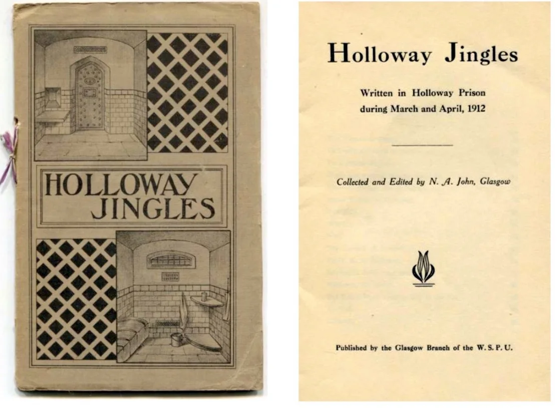A copy of the pamphlet 'Holloway Jingles' which went for auction recently. 