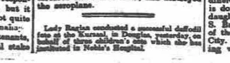 A Daffodil Fête in Liverpool in 1914. Liverpool Daily Post.