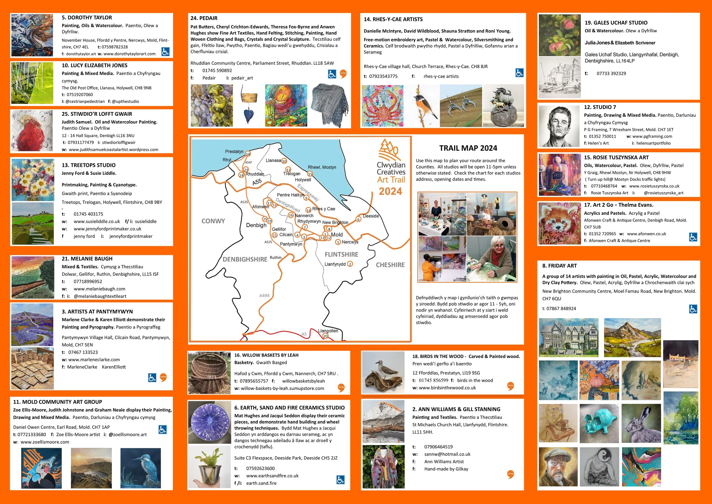 Clwydian Creatives art trail 2024