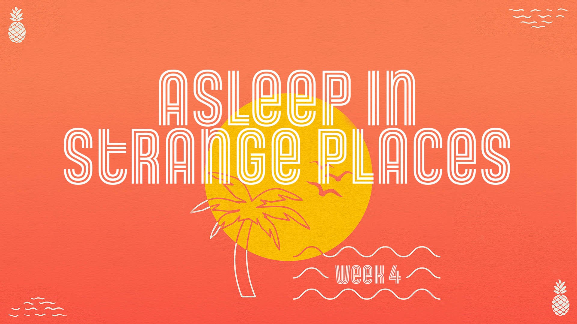 Asleep in Strange Places