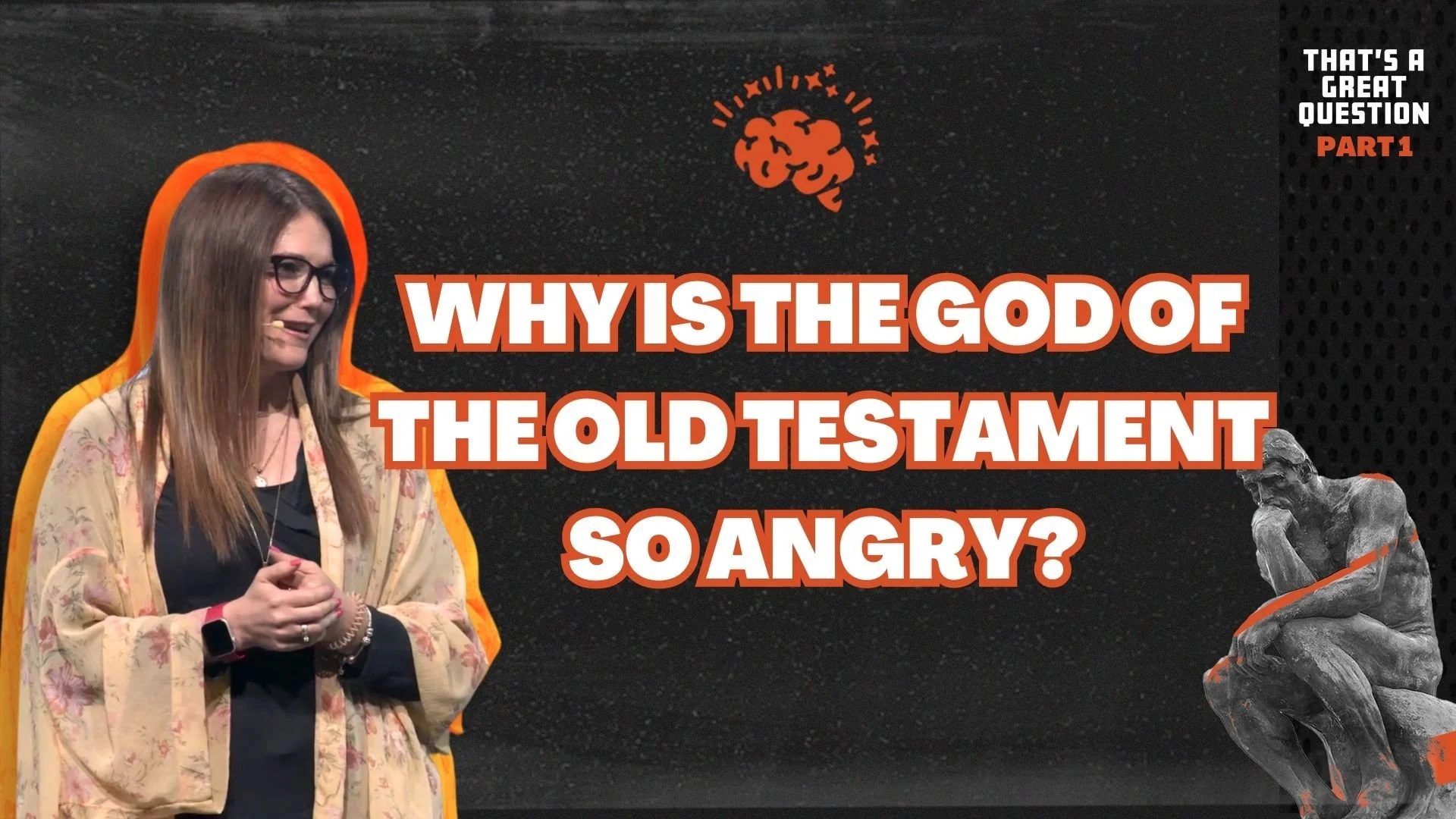 Why is the God of the Old Testament so angry?