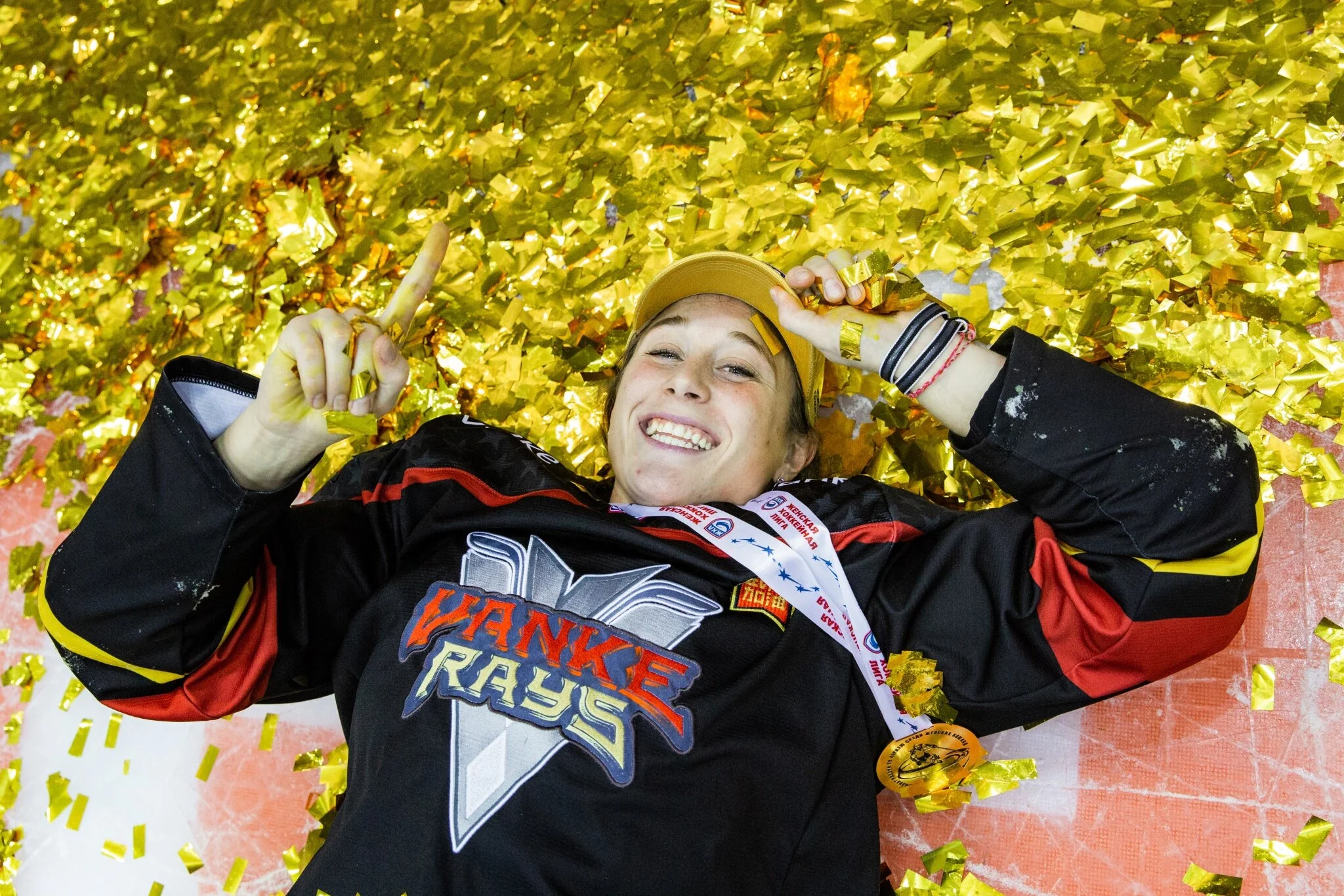 Claudia Kepler aft the final. Photo credit: WHL.
