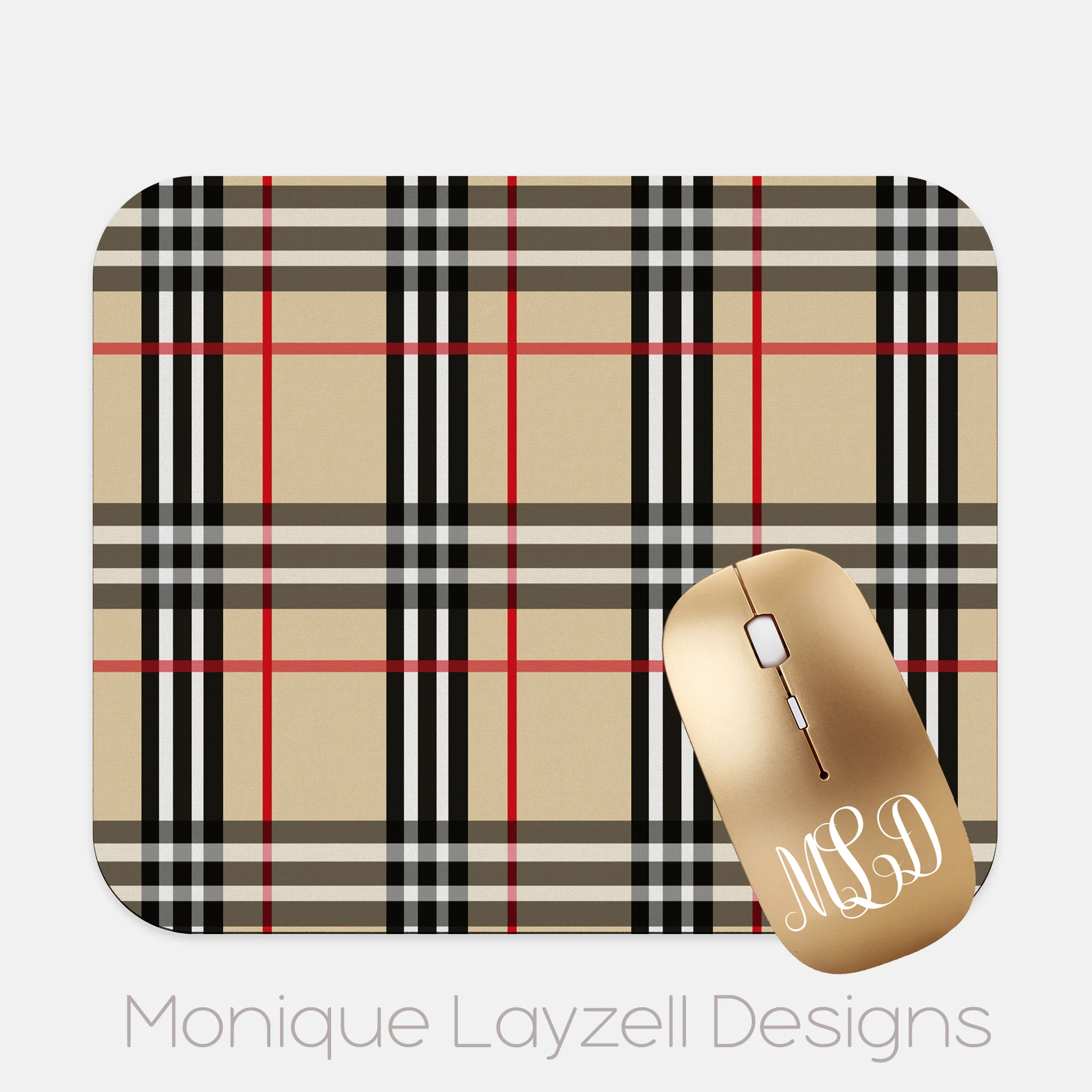 tan plaid redt mouse pad moniquelayzell.jpg