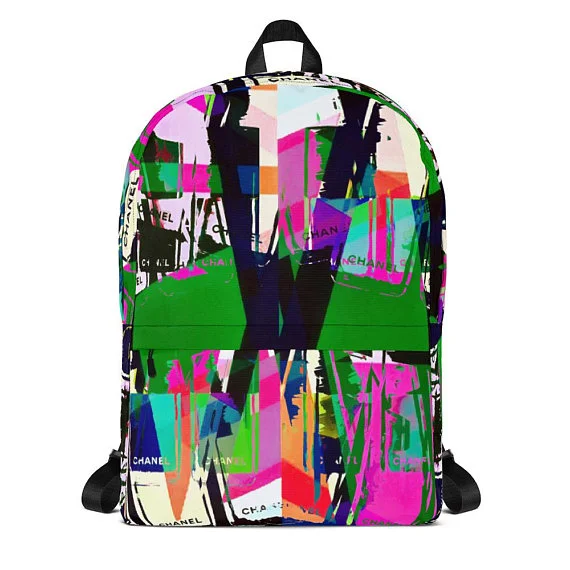 Pop Art Chanel Art Print Backpack