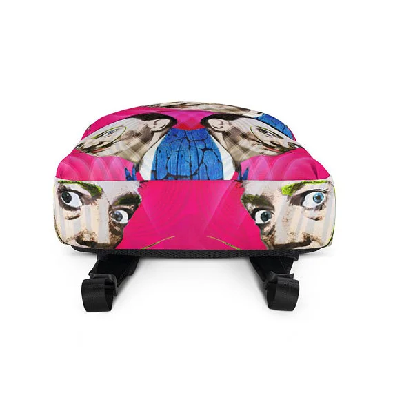 My Dali Abstract Art Print Backpack THEZEBRALADY.COM