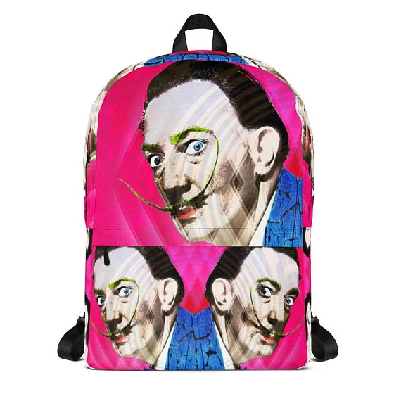 My Dali Abstract Art Print Backpack