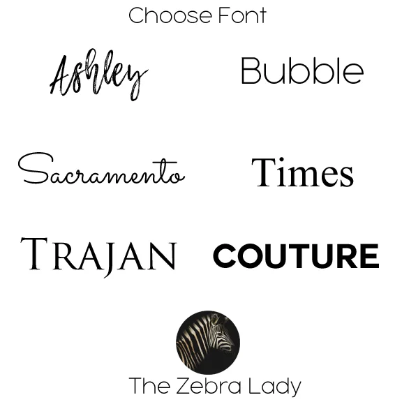 the zebra lady web site font chart for items.jpg
