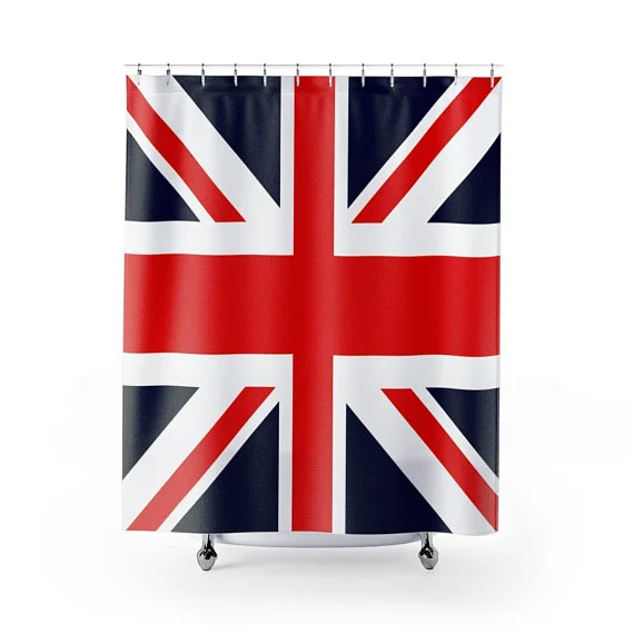 UK Flag Shower Curtain