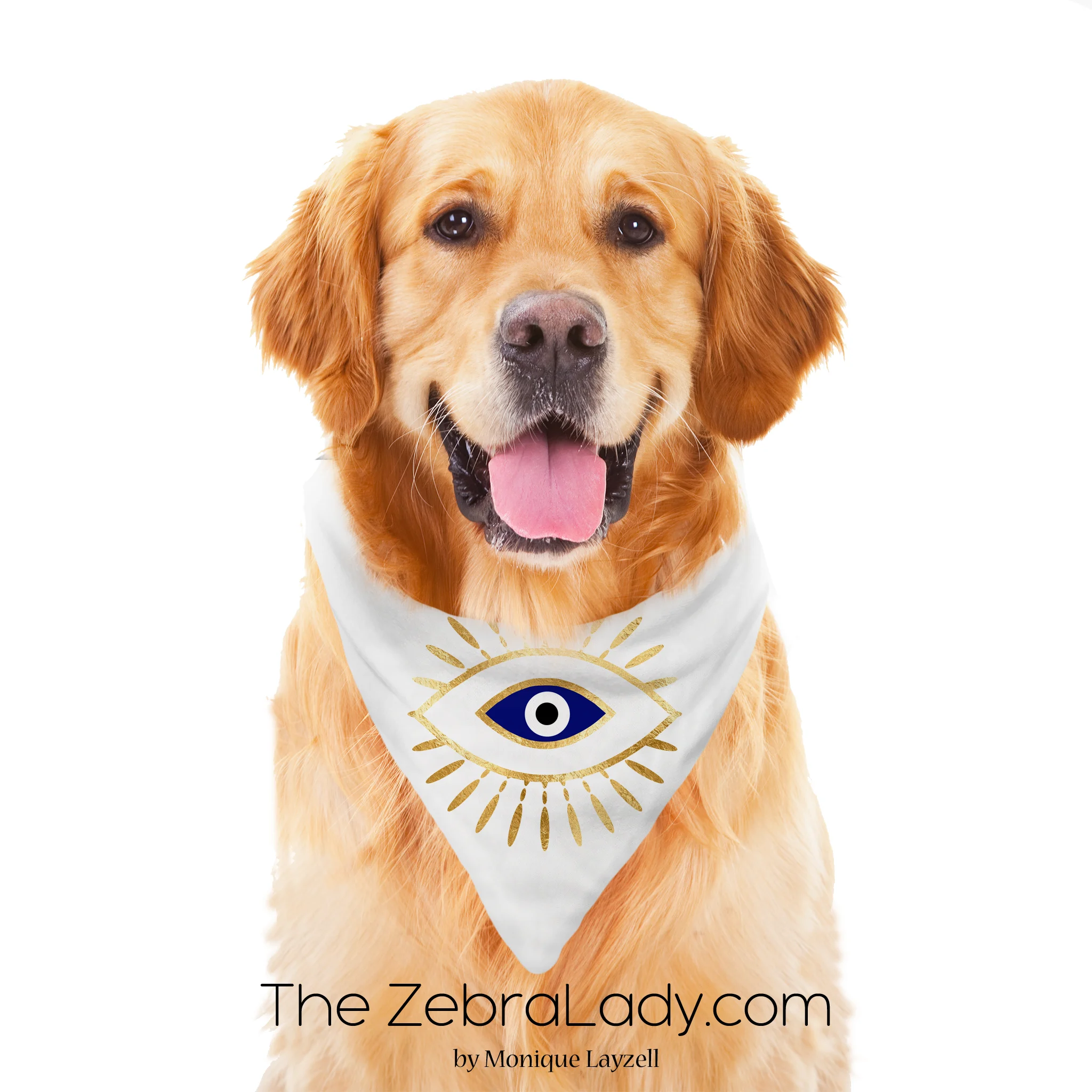 Evil Eye Zen Pet Bandana