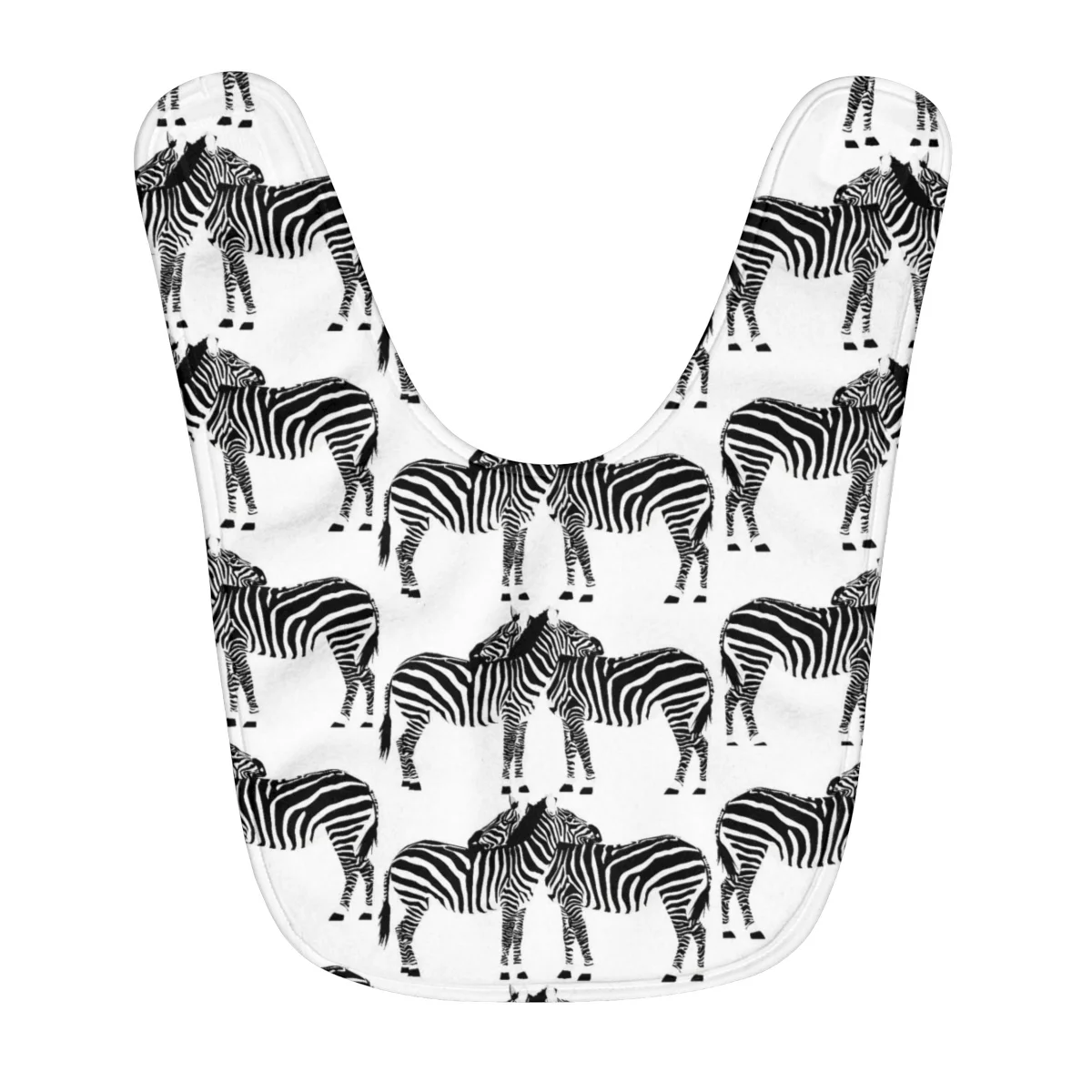 Zebra Chic Fashion Baby Bib