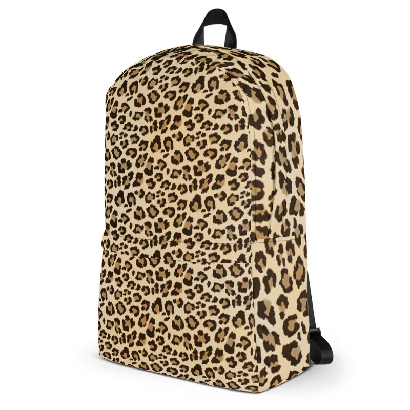 Leopard tan Backpack