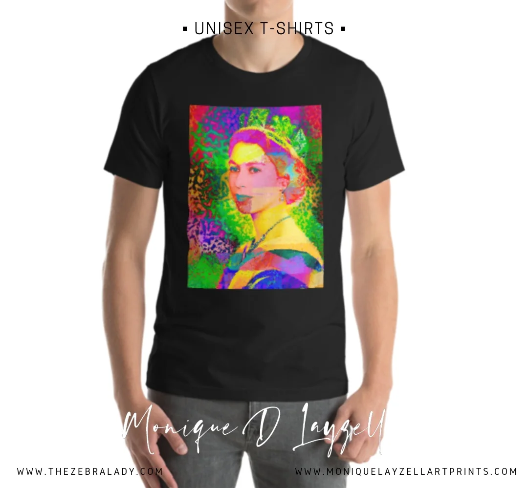 The Queen Pop Art Unisex T-Shirt