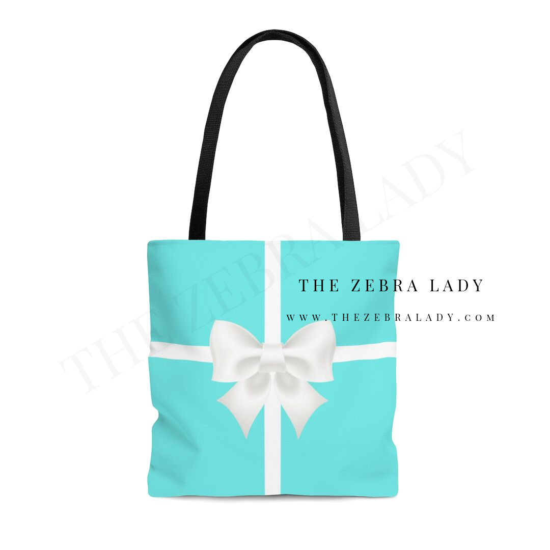Breakfast at Tiffany's Gift tote bag 3 Sizes — THE ZEBRA LADY